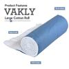 Vakly 100% Cotton Roll 1 lb  Large Non-Sterile Soft & Absorbent White Cotton 12 x 56 for Wound Care, Casting, Beauty, and Crafts  Easy to Tear, Pure Medical-Grade Roll - 1-Pound White Fibers view 2