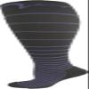2 Pair Extra Soft Premium Quality Compression Socks, Moderate/Medium Graduated Compression 15-20 mmHg. Work, Sports, Travel Knee-High Socks, Mens and Womens Comfort Blend: Size Medium view 2