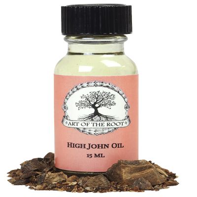 High John The Conqueror Oil by Art of the Root | Handmade with Herbs & Essential Oils | Conjure, Wiccan, Hoodoo, Pagan & Magick | Luck, Power, Success, Passion Rituals