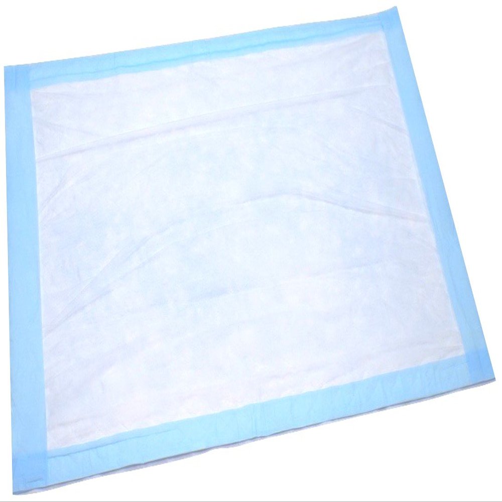 Hospital Liner Pads 25 Count (Size 23 x 36 Inch) - Disposable Underpad - Bed and Chair Incontinence Protector Pad for Adult, Child, or Pets - Absorbent Waterproof Chux by BrightCare