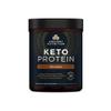 Ancient Nutrition Keto Protein Powder, KetoPROTEIN with Fats from Bone Broth and MCT Oil, Chocolate, 18g Protein 10g Fat Per Serving, Gluten Free, Low Carb, Paleo Friendly, 17 Servings view 1