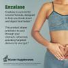 Master Supplements Enzalase - 50 Capsules - Probiotic Compatible Enzymes - Provides Digestive Boost + Gas & Bloating Relief - Gluten Free - 50 Servings view 3