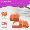 Novel Box 12 Pack Cardboard Jewelry Boxes for Pendants 2.5x2.8x0.75 Inches - Pendant Gift Box with Rosebug Bows - Pendants Holder Cases for Weddings & Special Occasions in Assorted Colors view 4
