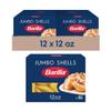 Barilla Jumbo Shells Pasta, 12 oz. Box (Pack of 12) - Non-GMO, Made with Durum Wheat Semolina - Kosher Certified view 1