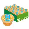 Dole Fruit Bowls Diced Peaches in 100% Juice Snacks, 4oz 36 Total Cups, Gluten & Dairy Free, Bulk Lunch Snacks for Kids & Adults view 1