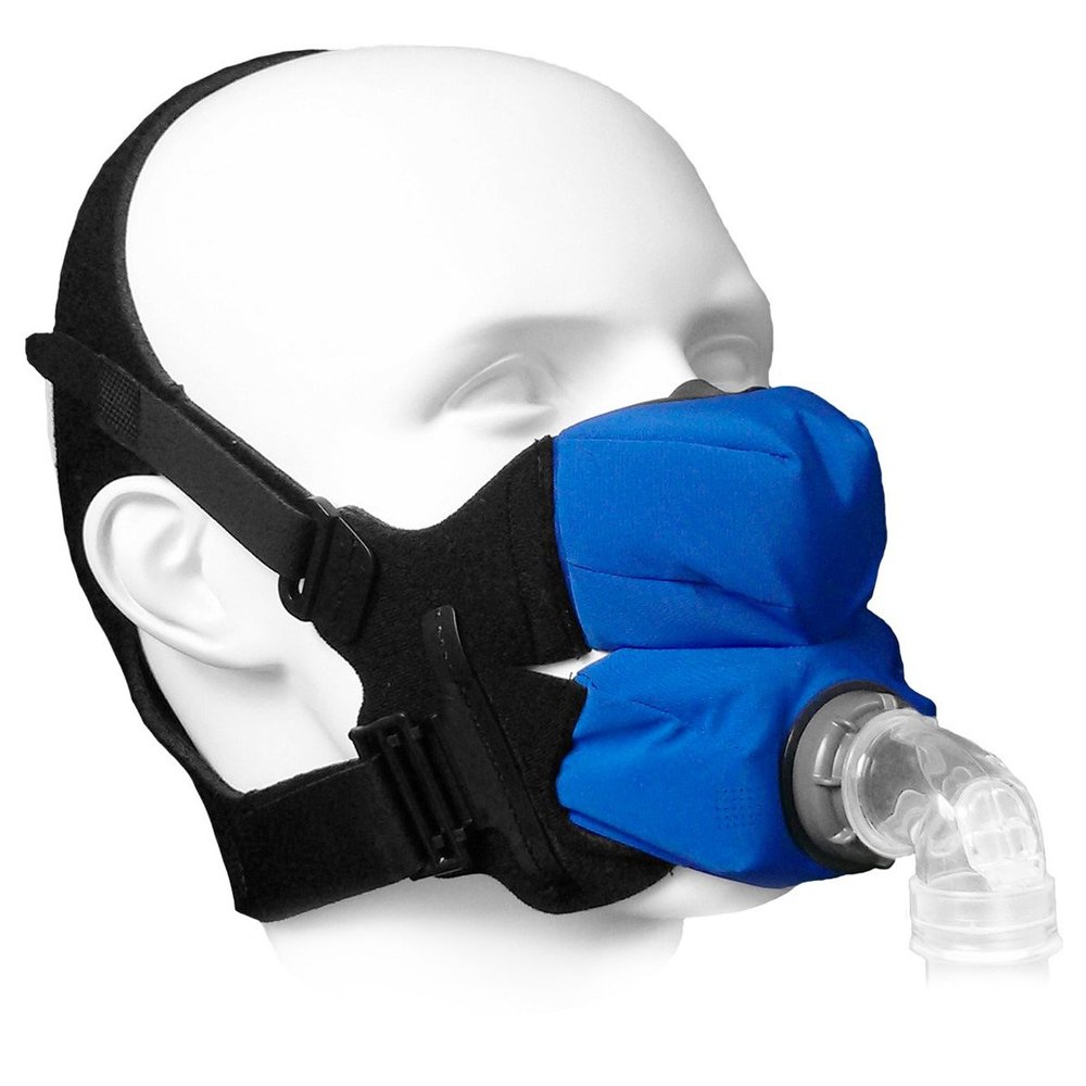LO100960EA - Circadiance SleepWeaver Anew Mask Headgear, Blue, Regular