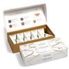 Tea Forte Winter Chalet Petite Presentation Box Tea Gift Set Sampler, 10 Count, 2 of Each Variety Individually Wrapped Handcrafted Pyramid Infuser Bags view 1