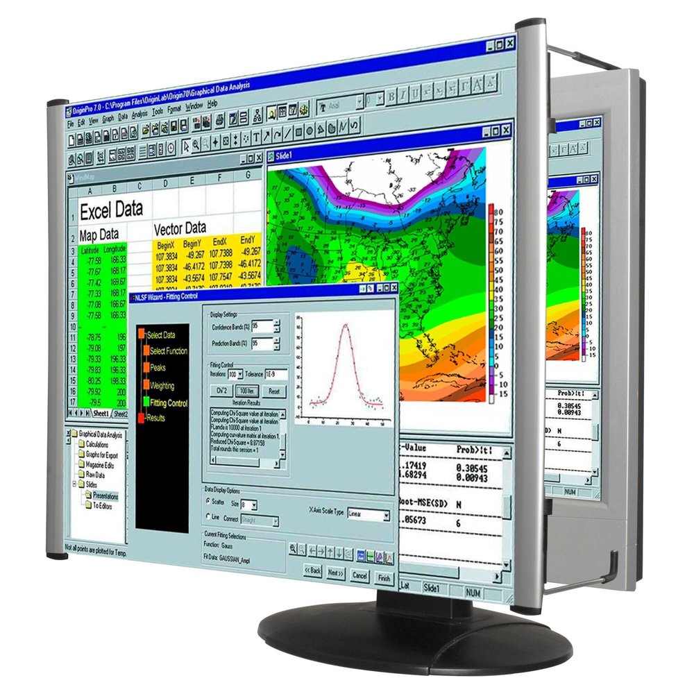 Kantek MAXVIEW LCD Computer Monitor Screen Magnifier for 15-Inch Monitors (Measured Diagonally) (MAG15L)