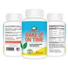 Rise-N-Shine Wake Up On Time Energy Supplement to Help Boost Your Mornings with Alertness & Focus for a Productive Day with Natural Caffeine & More - 40 Tablets view 2