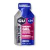 GU Energy Roctane Ultra Endurance Energy Gel, Vegan, Gluten-Free, Kosher, and Dairy-Free On-The-Go Sports Nutrition for Running, Biking, Hiking or Skiing, Blueberry Pomegranate, 24-Count view 1