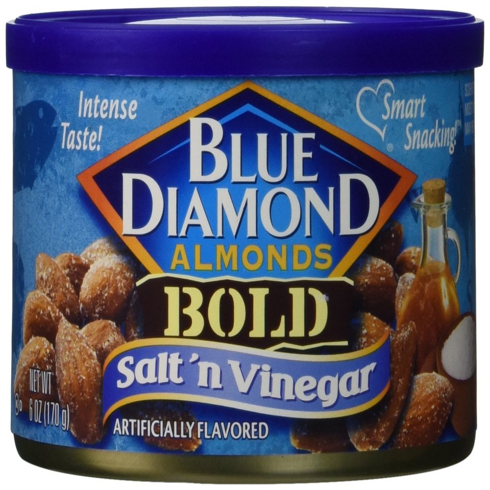 Blue Diamond Almonds Salt N Vinegar, 3 Pack