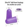 Mack's Slim Fit Soft Foam Earplugs, 5 Pair - Small Ear Plugs for Sleeping, Snoring, Traveling, Concerts, Shooting Sports & Power Tools | Made in USA view 2