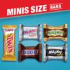 SNICKERS, TWIX, MILKY WAY & 3 MUSKETEERS Variety Pack Fun Size Variety Pack Milk Chocolate & Dark Chocolate Candy Bars Assortment, 40 oz 135 Piece Bag view 3