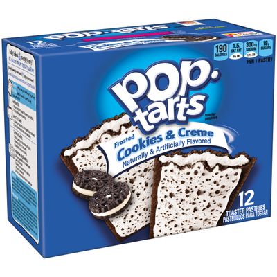 Kellogg's Pop Tarts Cookie & Cream 12 C-12 Pack