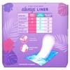Always Thin Daily Liners, Regular Absorbency, Unscented, Wrapped, 120 Count - Pack of 2 (240 Count Total) (Packaging May Vary) view 2