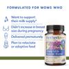 Motherlove More Milk Special Blend (120 Capsule Value Size) Herbal Lactation Supplement w/Goats Rue to Build Breast Tissue & Support Breast Milk SupplyNon-GMO, Organic Herbs, Vegan, Soy-Free view 2