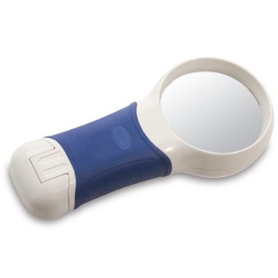 Coil AT-Max Auto Touch 7x LED Illuminated Magnifier- Round