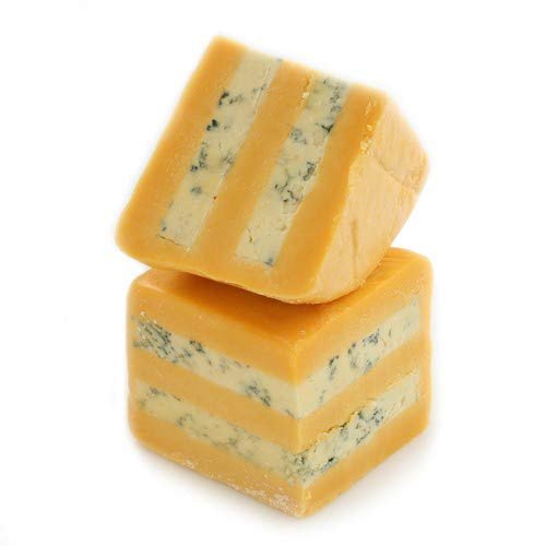 Double Gloucester layered with Stilton Cheese (1 lb)
