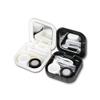 2PCS Portable Cute Pocket Mini Contact Lens Case Travel Kit Mirror Container(Black + White) view 1