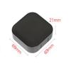 2PCS Portable Cute Pocket Mini Contact Lens Case Travel Kit Mirror Container(Black + White) view 4