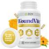 Zen Nutrients WoundVite Pre & Post Surgery Support, Scar & Wound Care, Scar Treatment, Plastic & General Surgery, Heal Faster & Aids in Recovery Time w/Bromelain, Turmeric & Arnica - 60 Vegan Caps view 1