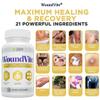 Zen Nutrients WoundVite Pre & Post Surgery Support, Scar & Wound Care, Scar Treatment, Plastic & General Surgery, Heal Faster & Aids in Recovery Time w/Bromelain, Turmeric & Arnica - 60 Vegan Caps view 2