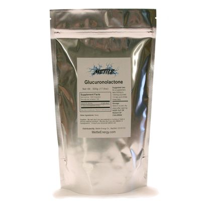 D-Glucuronolactone Powder, Pure Supplement - 500 Grams - Mettle Energy