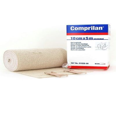 Comprilan Compression Bandage - 3.9" x 16.4' - Single Roll
