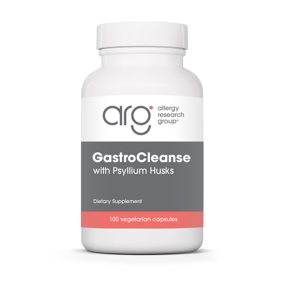 Allergy Research Group Gastro Cleanse Supplement - Gut Cleanse Detox, Constipation Relief for Men & Women, Colon Cleanse, Magnesium - 100 Count