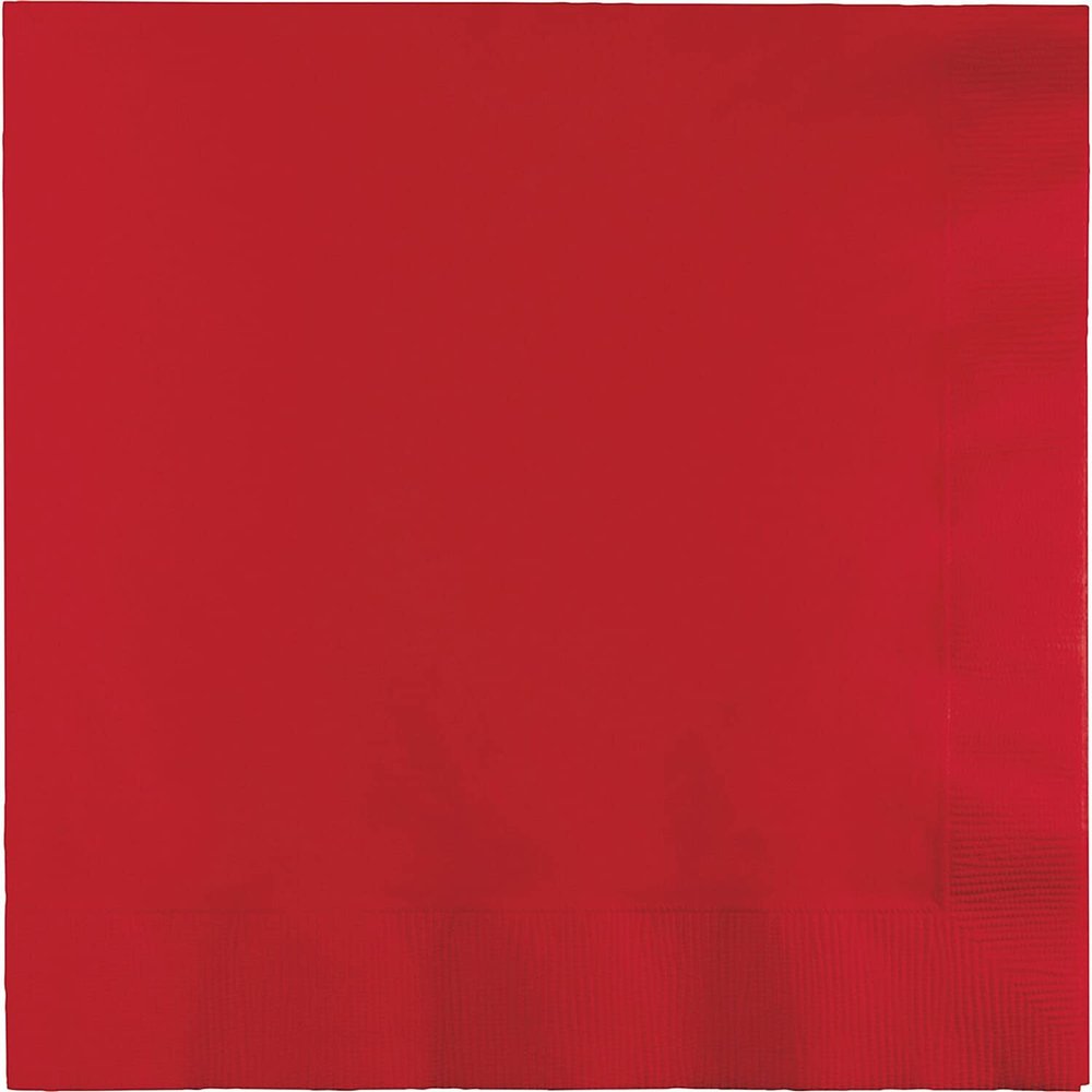 Classic Red Dinner Napkins, 25 Count