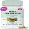 Teen Vitamins for Girls 12-17 - Teen Multivitamin D3, Iron, Calcium, Biotin, Zinc, Digestive Enzymes  Teenager Girl Multi Vitamins for Healthy Skin, Immune & Mood Support  120 Count view 1