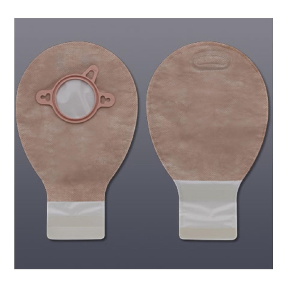 New Image Drainable 7"L 2pc System Ostomy Pouch 1.75" Flange 18282, 20 Ct