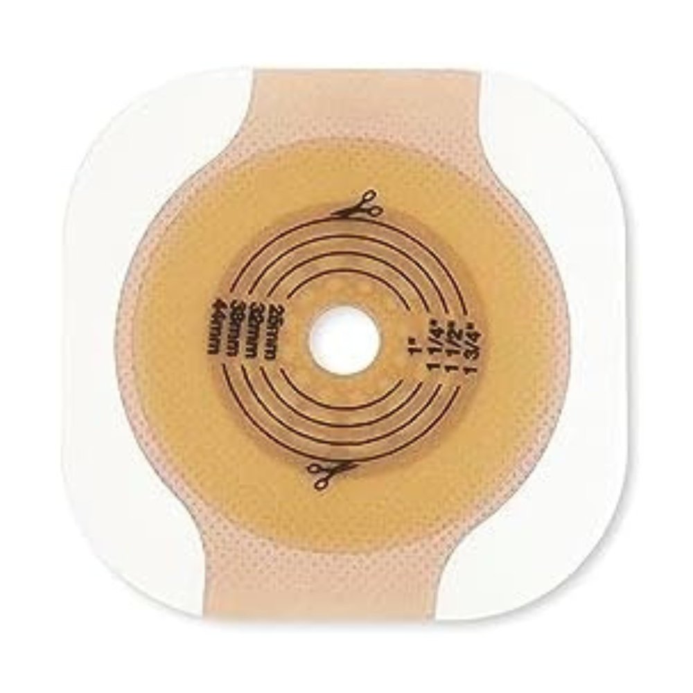Hollister 11204 CeraPlus Flat Two-Piece Skin Barrier with Adhesive Border (Tape), 5 Pack, Cut-to-Fit up to 2-1/4 2-3/4 Flange