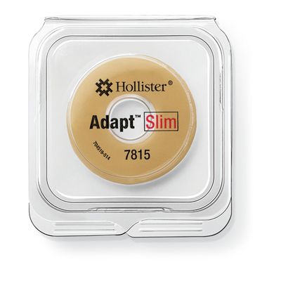 Hollister 7815 Adapt 2 Slim Flat Barrier Rings, 10 Pack Ostomy Barrier Ring, Ostomy Supplies, Customizable Skin Barrer Ring