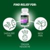 Excedrin Tension Headache Relief Caplets, Acetaminophen 500mg, Caffeine 65mg, Pain Reliever, Aspirin-Free, 100 Count view 4