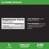 Optimum Nutrition L-Glutamine Muscle Recovery Capsules, 1000mg, 240 Count (Package May Vary) view 2