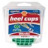 MUELLER Sports Medicine Pro Heel Cups, Foot Pain Relief Support for Men and Women, High Impact Sports, Ideal for Shin Splints, Heel Spurs, Plantar Fasciitis, 1 Pair, Green, Regular view 2