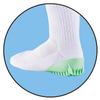 MUELLER Sports Medicine Pro Heel Cups, Foot Pain Relief Support for Men and Women, High Impact Sports, Ideal for Shin Splints, Heel Spurs, Plantar Fasciitis, 1 Pair, Green, Regular view 4