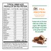 Growing Naturals Raw Pea Protein Powder, Vegan Plant Based Protein, BCAA, Low-Carb, Low-Sugar, Chocolate Power, 1 Pound (Pack of 1) view 3