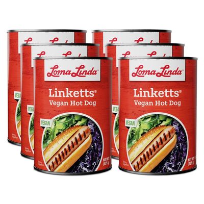 Loma Linda - Plant-Based Meats (Linketts (15 oz.), 6 Pack)