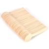100Pcs Ice Cream Spoon Tea Spoon Disposable Wood Round Spoon Party Flatware Cutlery Supplies(10cm x 3cm) view 3