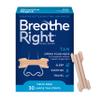 Breathe Right Original Nose Strips to Reduce Snoring and Relieve Nose Congestion, Tan, 30 Count (Packaging May Vary) view 1
