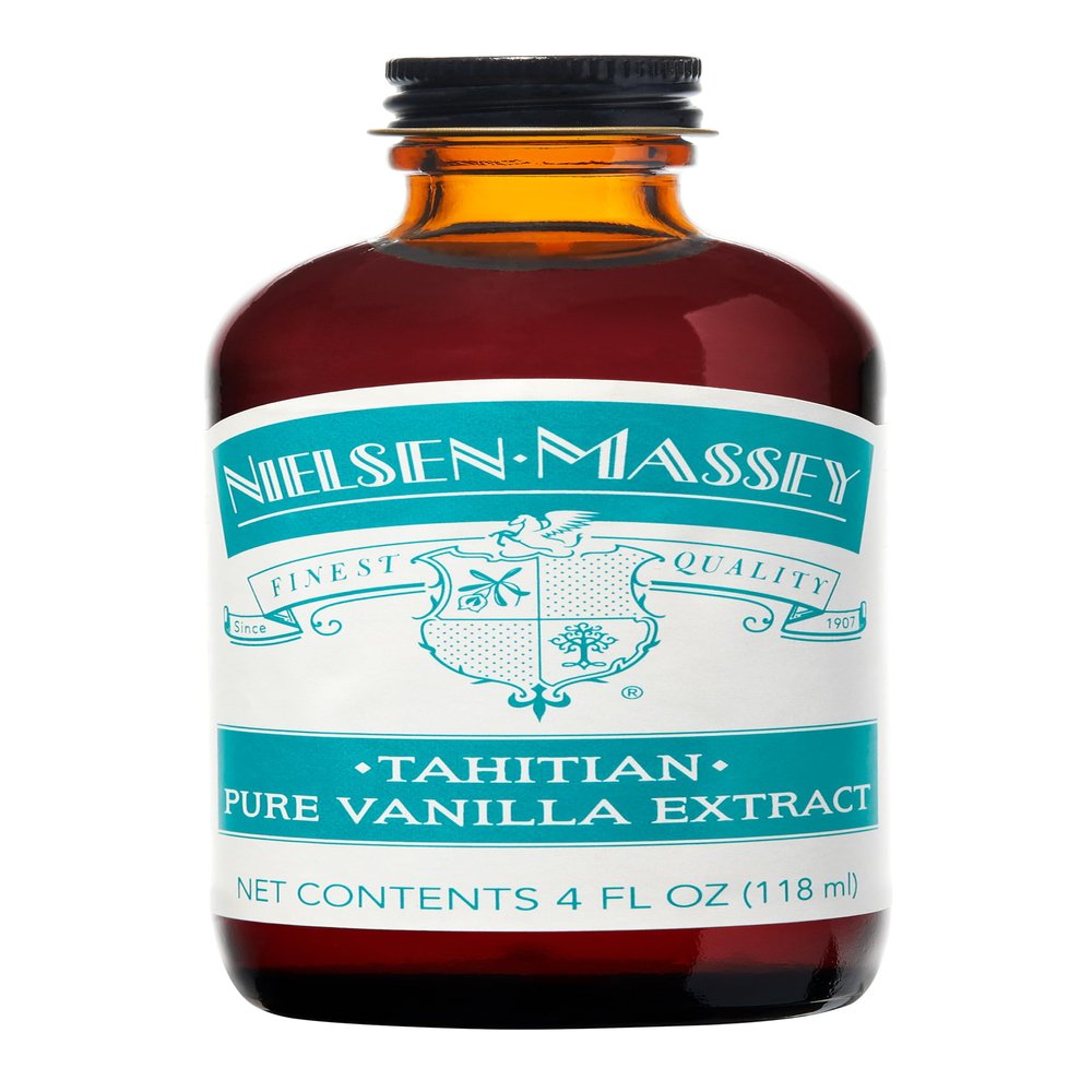 Nielsen-Massey Tahitian Pure Vanilla Extract for Baking and Cooking, 4 Ounce Bottle
