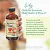 CHILDLIFE ESSENTIALS Kids Multivitamin & Mineral - Kids Vitamins, Liquid Multivitamin for Kids, Toddler Multivitamins, Liquid Vitamins, Baby Multivitamin - Natural Orange & Mango, 8 Fl Oz (Pack of 4) view 3