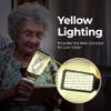 MAGNIPROS Patented 3X Large Magnifying Glass with Light | 3 Color Light Modes | Anti-Glare Lens & Stepless Dimmable LEDs | Perfect for Reading Fine Print & Inspection - Ideal for Seniors & Low Vision view 4