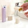 1PC Green Plastic Travel Toothbrush Multifunction Wash Cup Case/Holder/Container Portable Business Trips Handy Travel Toothpaste Storage Box view 3