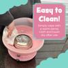Cotton Candy Express CC1000-S Cotton Candy Machine, with 3 - 11oz. Jars of Cherry, Grape, Blue Raspberry, Orange, Pink Vanilla Floss Sugar & 50 Paper Cones Easy to Use and Clean view 3
