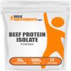 BulkSupplements.com Beef Protein Isolate Powder - Lactose Free Protein Powder, Beef Protein Powder - Unflavored & Gluten Free, 30g per Serving, 500g (1.1 lbs) (Pack of 1) view 1