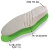 10 Seconds Green Cushion Shoe Accessory, neon Green, M 9, W 10.5 Medium US view 2