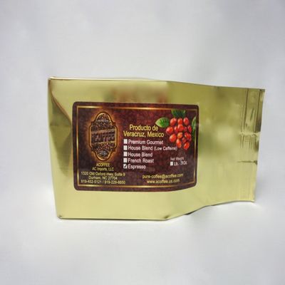 ACoffee 8oz Ground Espresso, 100% Pure Coffee